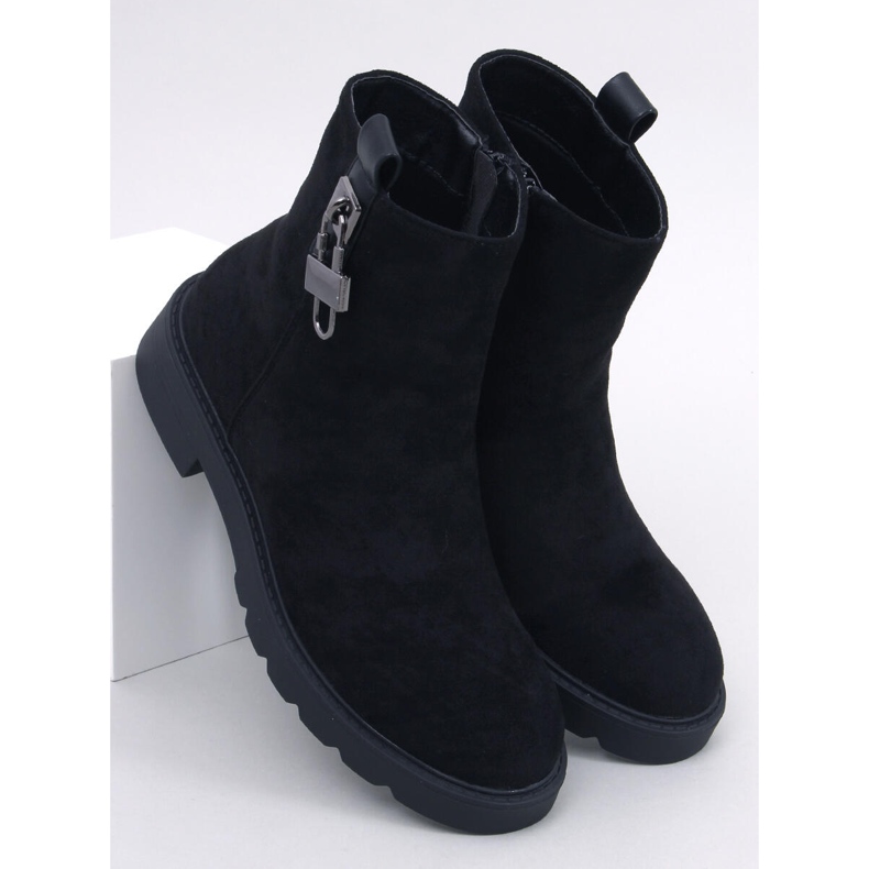 Schwarze Chelsea-Stiefel für Damen von Emarco 1