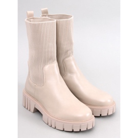 Stiefelsockenoberteil Farrell Beige 1