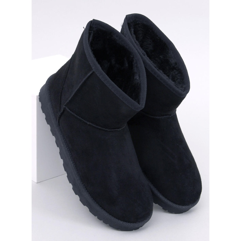 Schneestiefel Emus kurz Ensle Schwarz 1