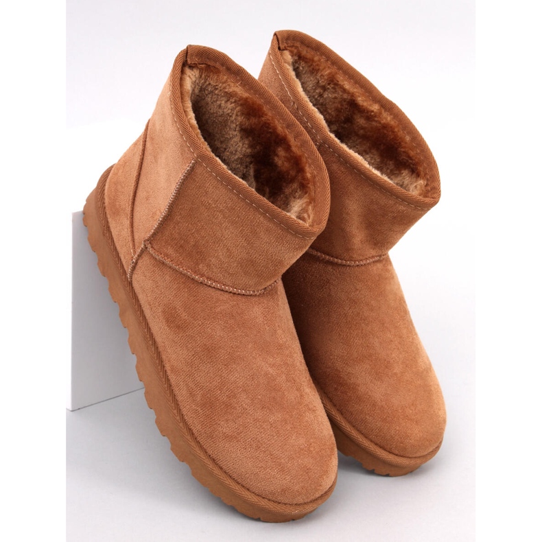 Ensle Camel kurze Schneestiefel braun 1