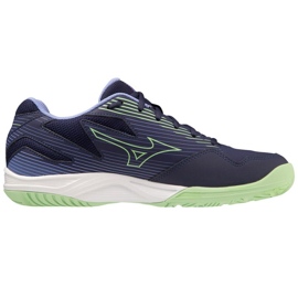 Volleyballschuhe Mizuno Cyclone Speed 4 M V1GA238011 blau blau 1