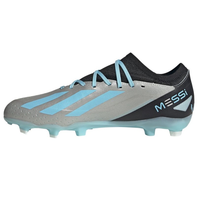 Adidas X Crazyfast Messi.3 Fg M IE4078 Fußballschuhe silber- grautöne 1
