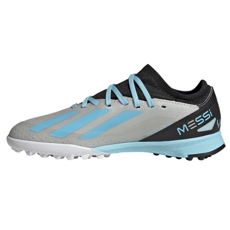 Adidas X Crazyfast Messi.3 Tf Jr IE4073 Fußballschuhe grau grautöne 1