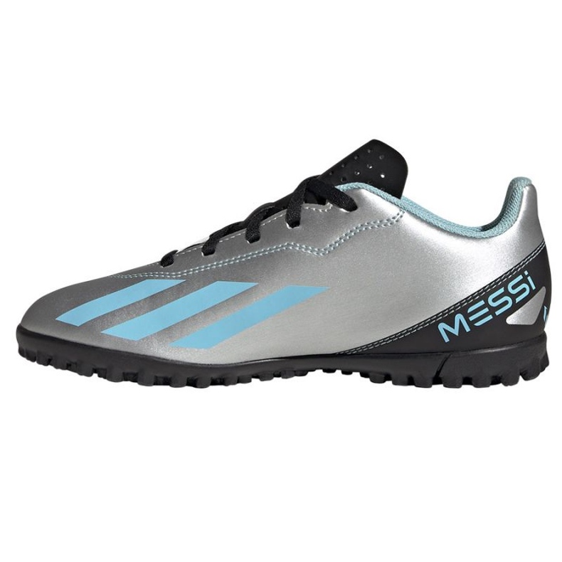 Adidas X Crazyfast Messi.4 Tf Jr IE4068 Fußballschuhe grau grautöne 1
