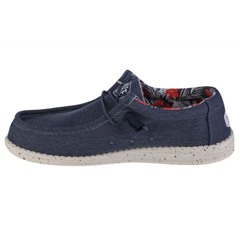 Hey Dude Wally Stretch Canvas M 40022-425 Schuhe blau 1