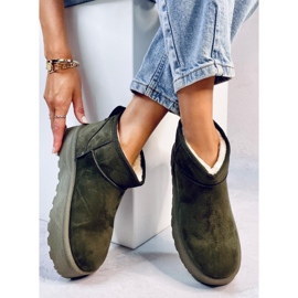 Plateau-Schneestiefel Solnis Green grün 1