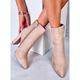 Rivers Khaki-Absatzstiefel beige 1