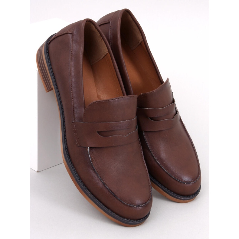 Rhodes Cuoio klassische Loafer für Damen braun 1