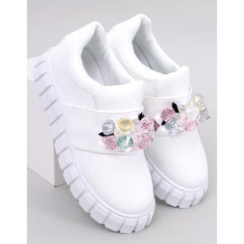 Plateau-Brogues von Worth White weiß 1