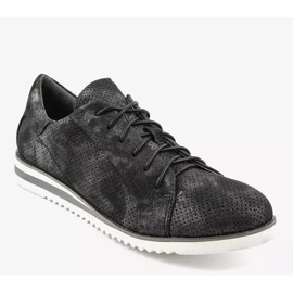 Schwarze Damen Sportschuhe S18 1