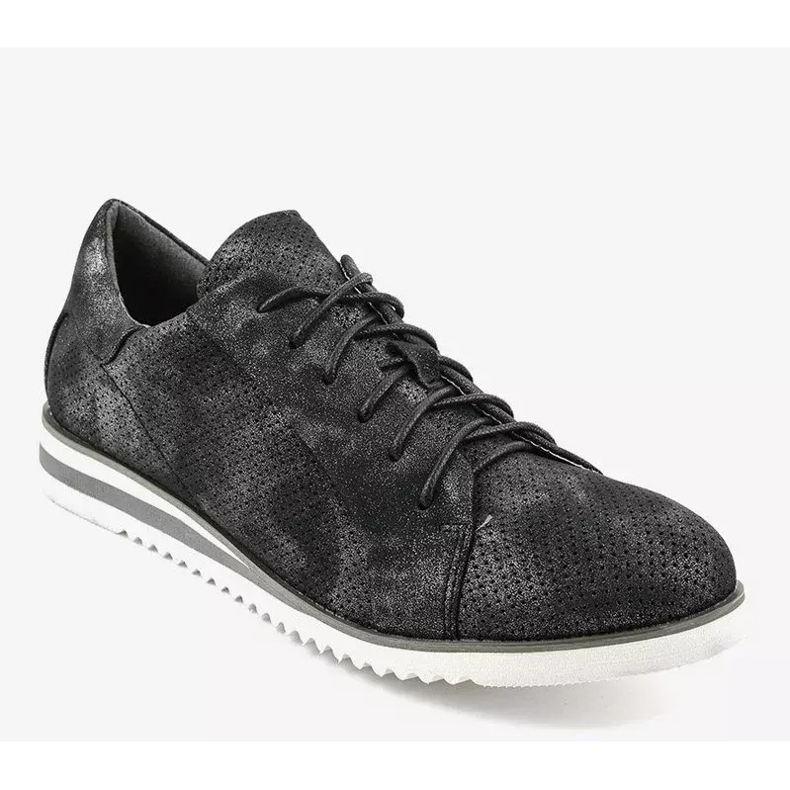 Schwarze Damen Sportschuhe S18 1