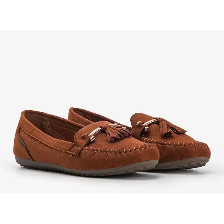 Aubrey braune Wildleder-Loafer 2