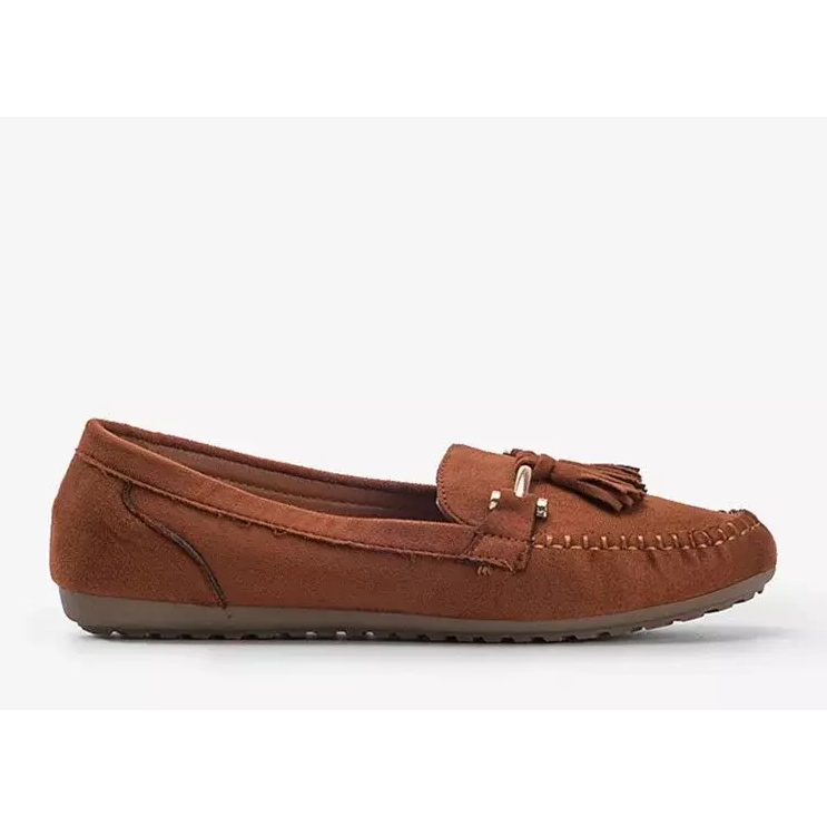 Aubrey braune Wildleder-Loafer 1