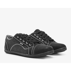 Schwarze Damen Sneaker von Shady Grove 2