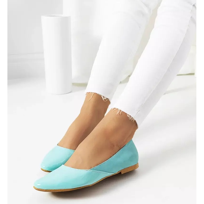 Blaue Gambi-Ballerinas 1