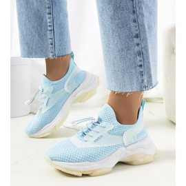 Blaue Barnes-Turnschuhe 1