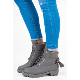 Vices New Collection Stilvolle Trapper grau 1