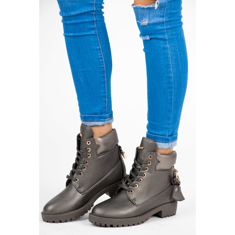 Vices New Collection Stilvolle Trapper grau 1