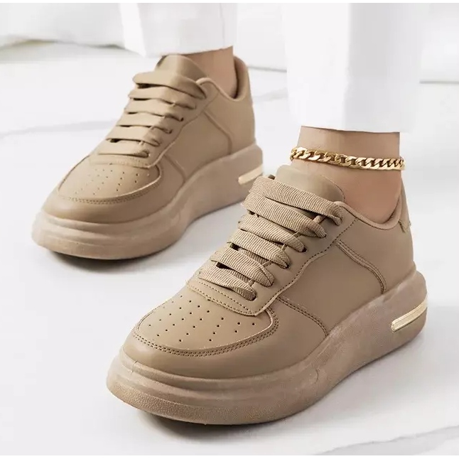 Braune Sneaker von Staplet khaki grün 1