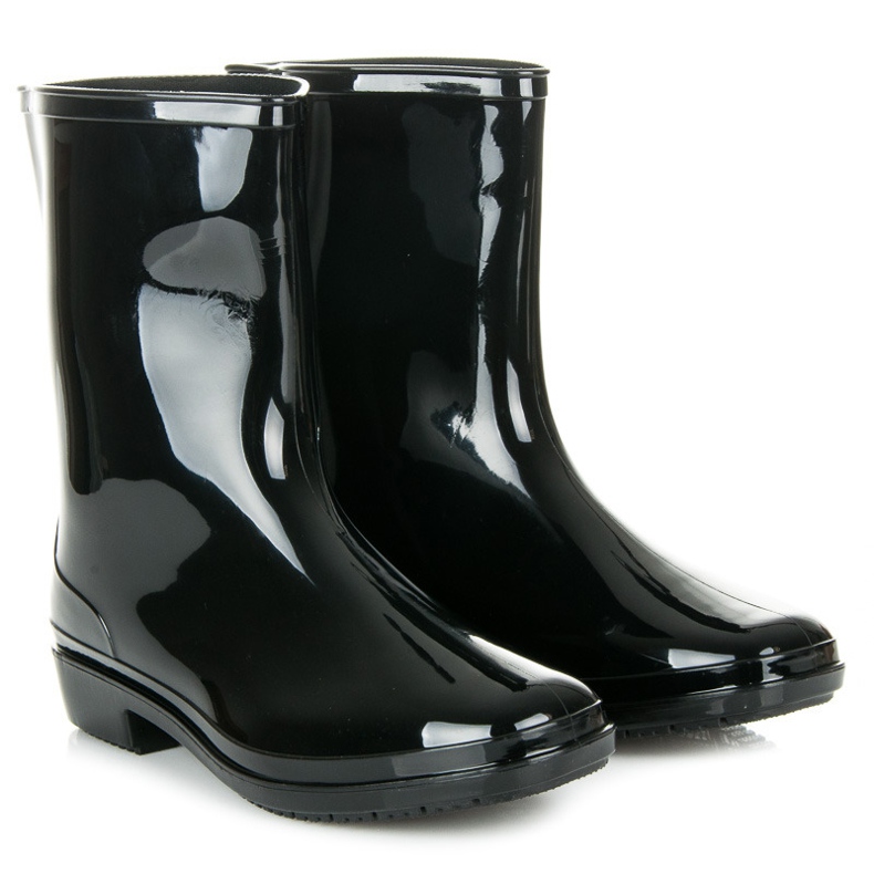 PA1 Lackierte Galoschen schwarz 1