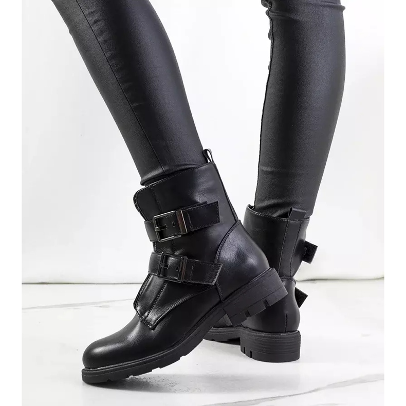 Schwarze Pilatti-Stiefel 1
