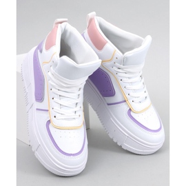 Storm WEISS / LILA High-Top-Sneakers weiß 1