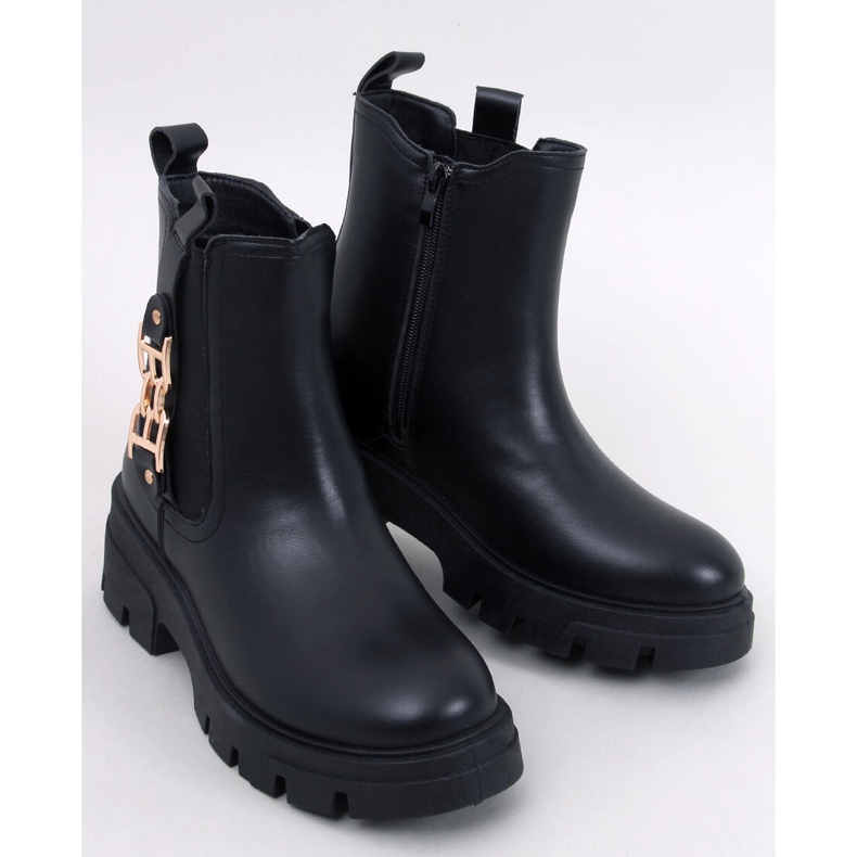 Damen-Chelsea-Stiefel Vida Schwarz 1