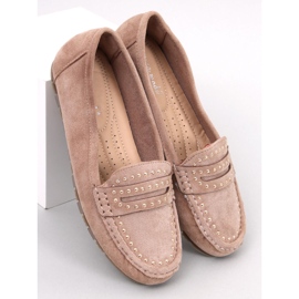 Deys Khaki Damen-Loafer beige 1