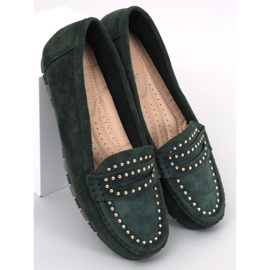 Deys Green Damen-Loafer grün 1