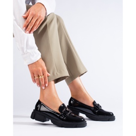 Schwarze Shelovet-Lackschuhe für Damen 2