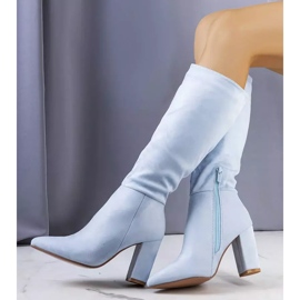 BM Blaue, isolierte Stiefel am Narcis-Posten 2