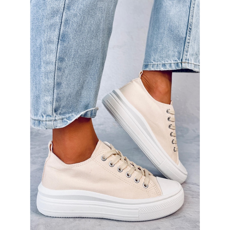 Damensneaker in Ebbe Beige 2