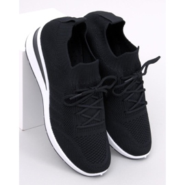 Leakes Schwarze Keilsneaker 1