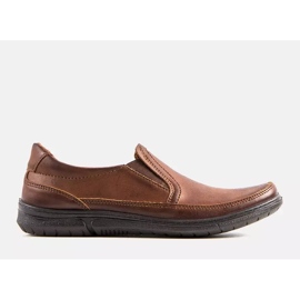 BM Braune Herren-Slipper von Lazar 1