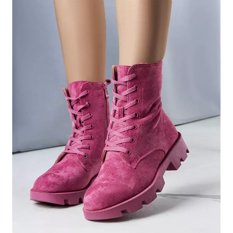 BM Rosa isolierte Stiefel von Jagger 1
