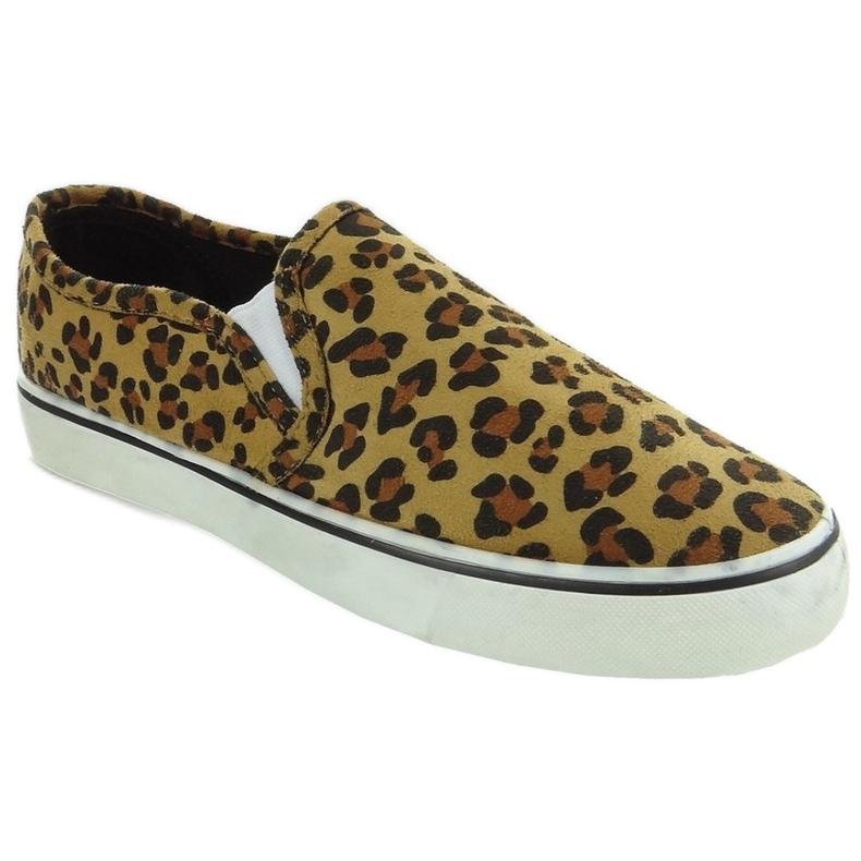 Sneakers Slip-On C02 Leopard braun 1