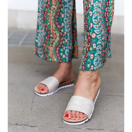 Goldene Glitzer-Slides von Issiglio 1