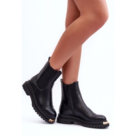 PG1 Damen-Chelsea-Stiefel Schwarz Nialee 2