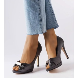 Graue Peeptoes von Paré 1