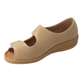Befado Damenschuhe PU 941D001 beige 1
