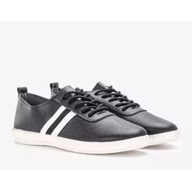 Schwarze Aulin-Sneaker für Herren 1