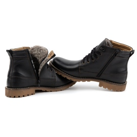 Mario Pala Schwarze Winterstiefel 754 6