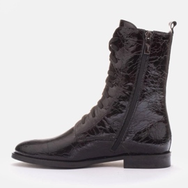 Marco Shoes Klassische Stiefel mit niedrigem Absatz schwarz 2