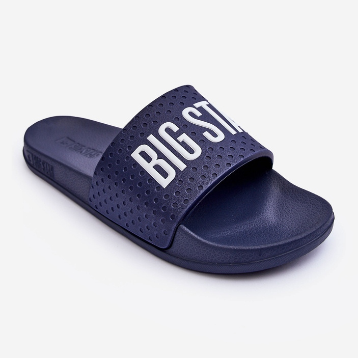 Herren-Flip-Flops Big Star MM174321 Marineblau 1