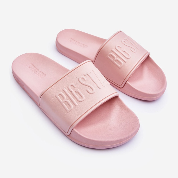 Damen-Flip-Flops aus Schaumstoff Big Star MM274718 Rosa 1