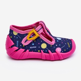 BEFADO S.A. Befado 110P471 Hausschuhe für Mädchen, Rosa und Marineblau 2