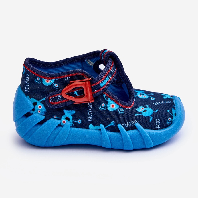 BEFADO S.A. Befado Jungen Hausschuhe Schuhe 110P476 Blau 2