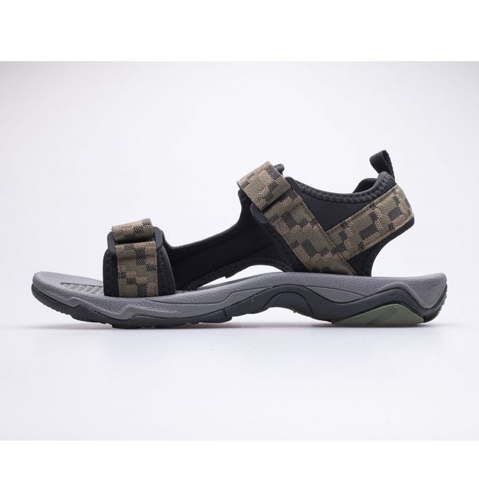 Bergson Benue Wander-Herrensandalen BRG00127 grün 4