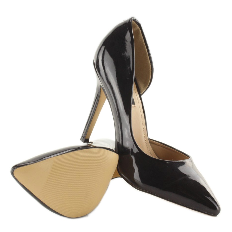 Asymmetrische Pumps U383 schwarz 2