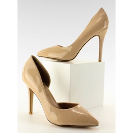 Asymmetrische Pumps U383 Beige nude 1